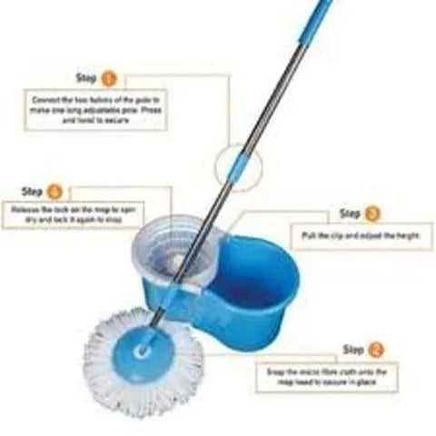 360 Spin Mop with bucket