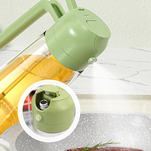 Oil Spray Glass Bottle 2 in 1