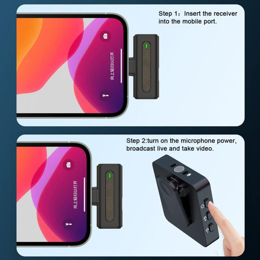 SX8 Type Wireless Lavalier Mic