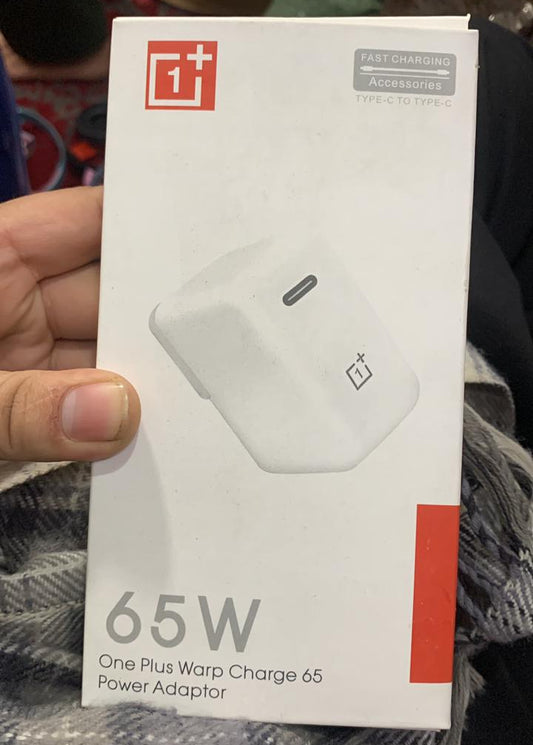 OnePlus Warp Charge 65W Power Charger With Cable Fast Charging