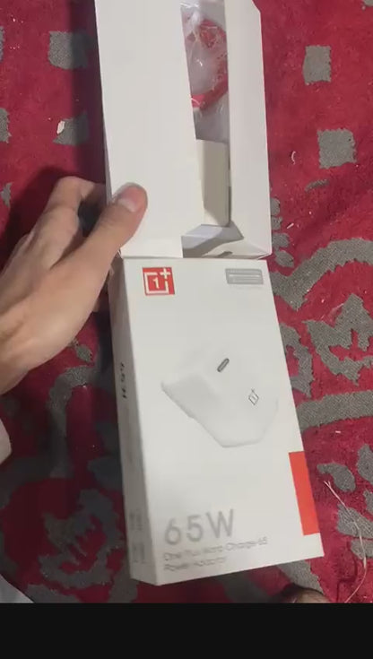 OnePlus Warp Charge 65W Power Charger With Cable Fast Charging