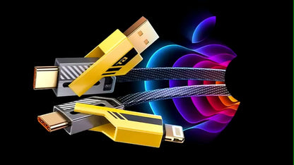 Logilink 60W Fast Charging Data Cable | 4‑in‑1 Multi USB