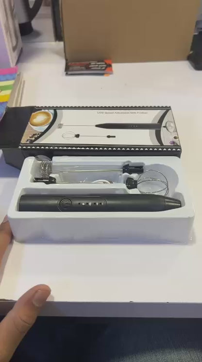 2 in 1 Rechargeable Milk Frother